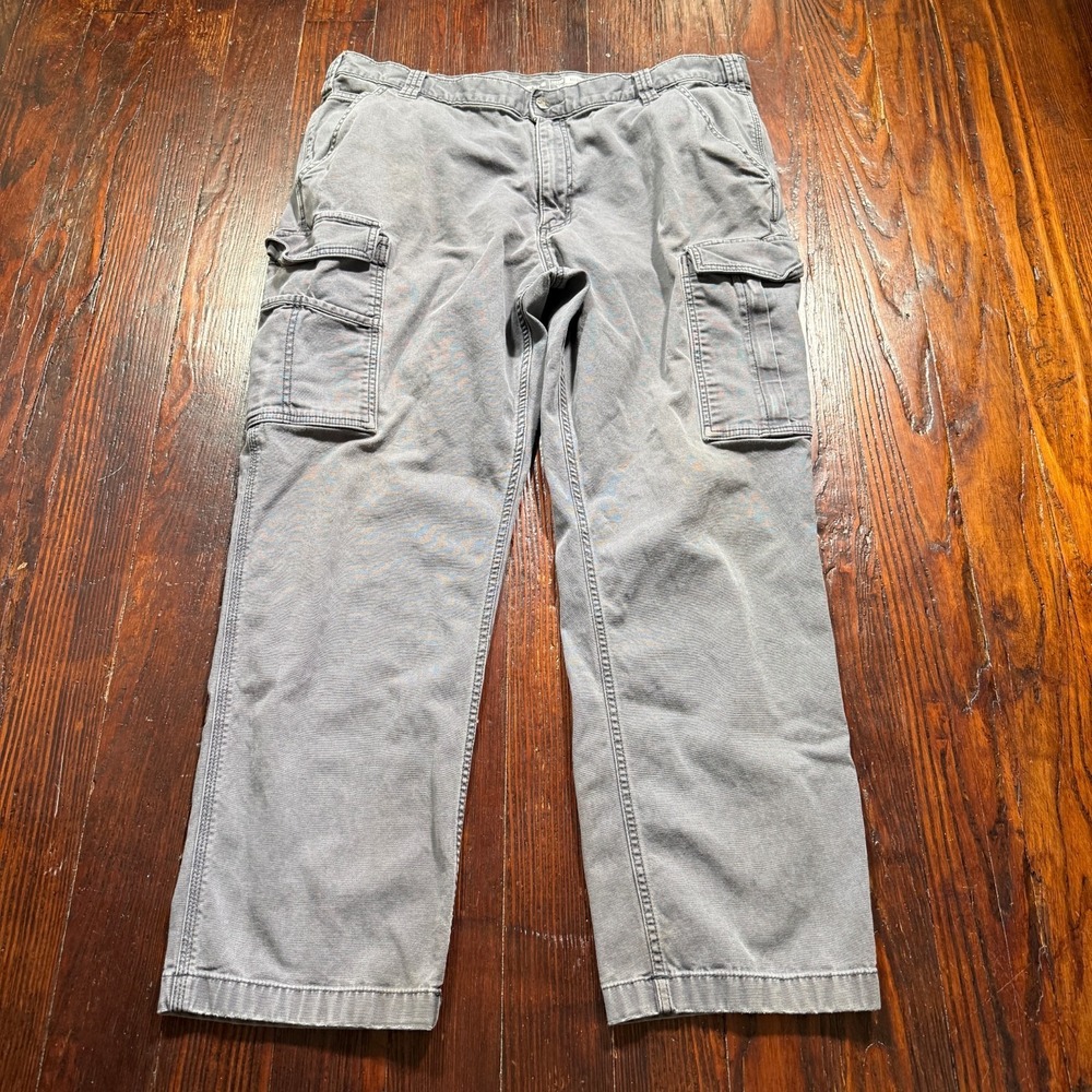 Carhartt Pants Mens 40x32 Rugged Flex Relaxed Fit Canvas Cargo Relaxed BN3574-M